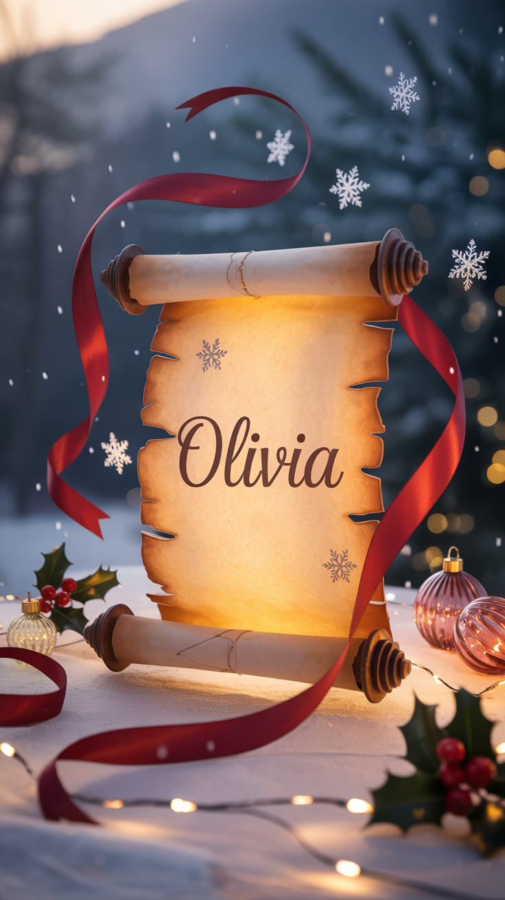 A Magical Message from Santa — Add Your Own Words! – Watch Example!