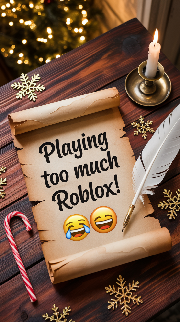✨ Personalised Santa Video for Roblox Players – Watch Example!